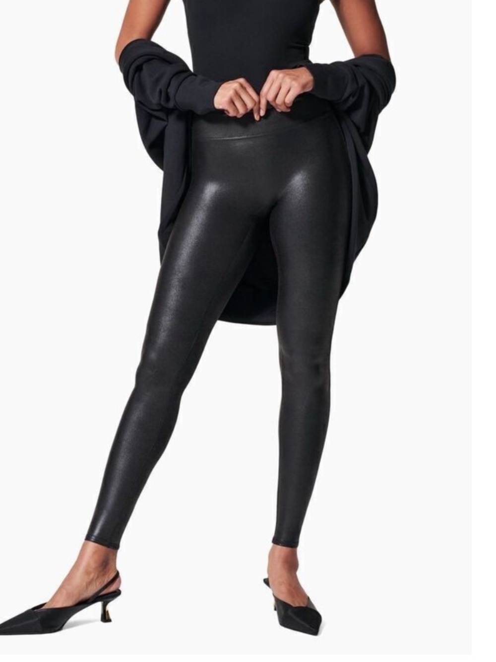 Spanx Faux-Leather Leggings